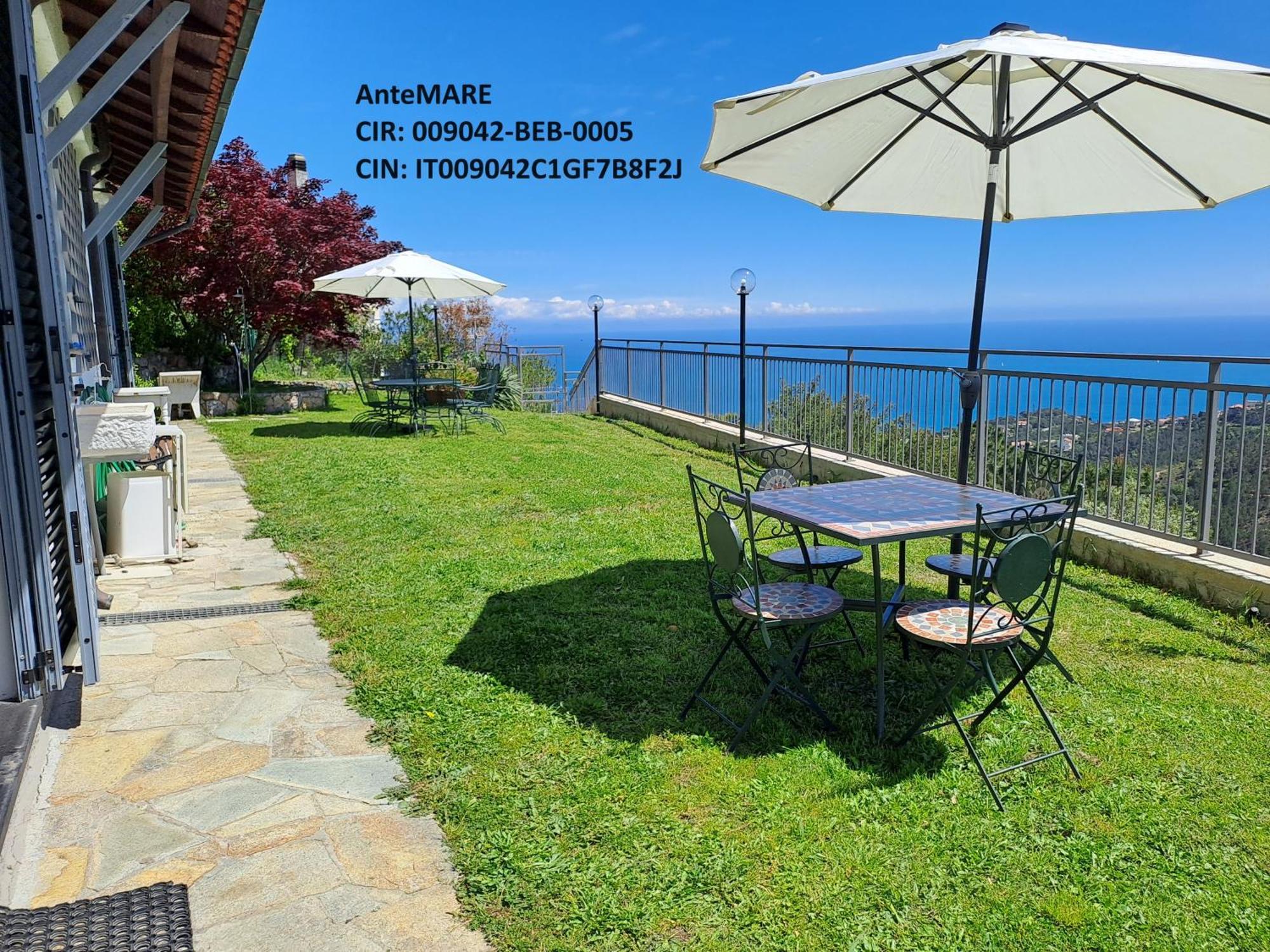 Antemare Bed and Breakfast Noli Exteriör bild